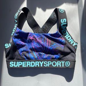 XS Superdry sports bra